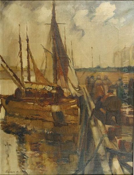Zeilboot Aan De Kade. - view 1