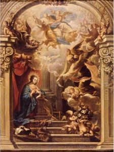 Annunciation by Francisco de Solis