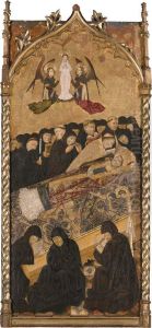 The Entombment And Ascension Of Saint Martin Of Tours by Martin De Soria