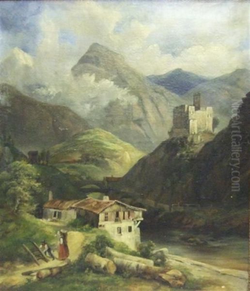 Paysage Des Alpes - view 1