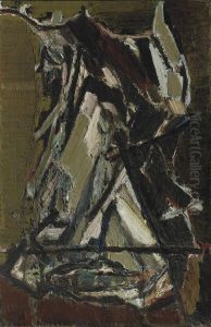Un Tableau Arrache by Nicolas De Stael