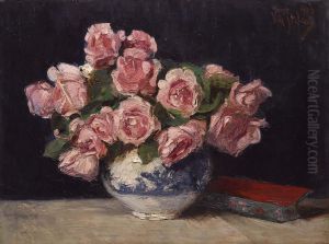 Vaso Di Rose by Vincenzo De Stefani
