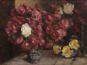 Vaso Di Rose by Vincenzo De Stefani
