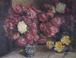 Composizione Con Fiori by Vincenzo De Stefani