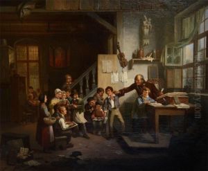 In The Classroom by Constant De Surgeloose