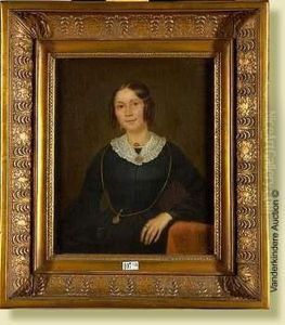 Portrait D'une Dame De Qualite by Constant De Surgeloose