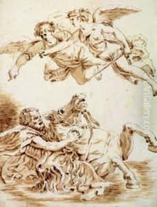 Allegoria Della Pittura by Pierre Louis De Surugue