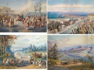 Alessandro I Di Bulgaria Visita Il Paese E Viene Salutato Con Entusiasmo Dalla Popolazione