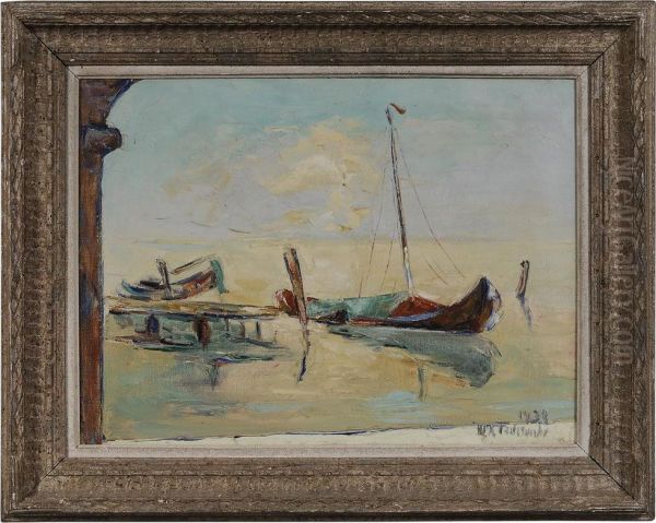 Moored Boat - view 1