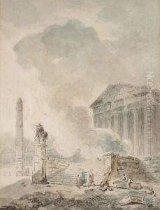 Architecture Antique Anime by Thomas De Thomon