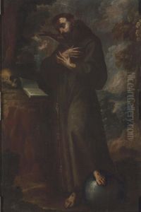 Saint Francis Of Assisi by Antonio De Torres
