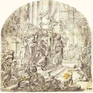 Scene D'ordination Dans Une Eglise by Clemente de Torres