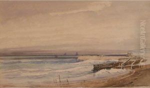 Paysage Cotier by Charles Emile Vacher De Tournemine