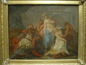 Scene De Harem. by Jean Francois de Troy