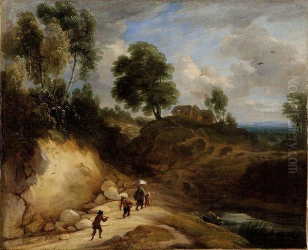 Paysage Vallone A La Route Sablee - view 1