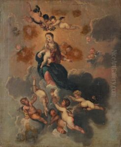 Vierge De L'immaculee Conception by Juan De Valdes Leal