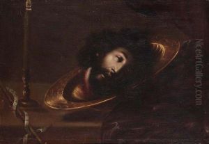 Tete De Saint Jean-baptiste by Juan De Valdes Leal