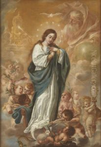Inmaculada Concepcion by Juan De Valdes Leal