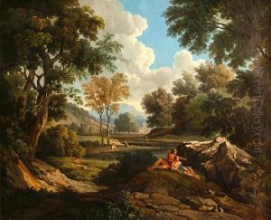 A Classical Landscape With Figures
