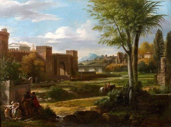 Paysage Des Environs De Rome - view 1