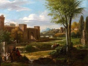 Paysage Des Environs De Rome by Pierre-Henri de Valenciennes