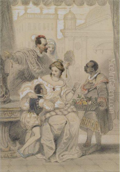 A Renaissance Scene - view 1