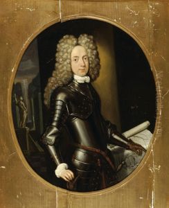 Portrait Of 'jonker Arent Van Harsolte Grietman Over Barradeel' by Hendrik De Valk