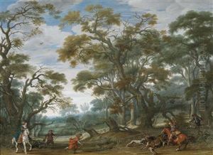 An Elegant Party Hunting Stag