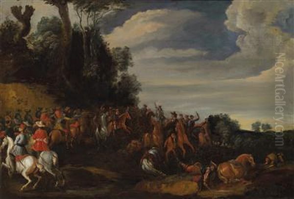 Cavalry Engagement - view 1