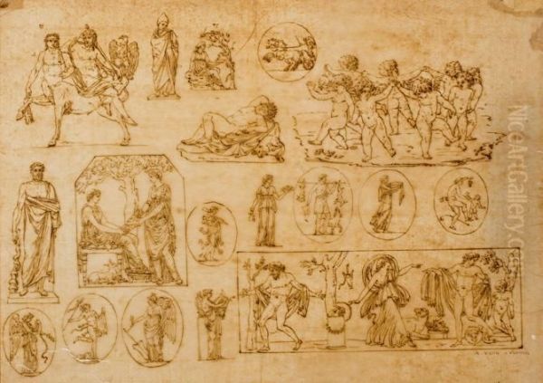 Motivos Ornamentales De Figuras Mitologicas - view 1