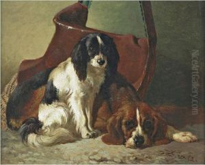 Les King-charles by Felix De Vigne