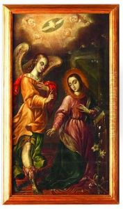 La Anunciacion by Cristobal de Villalpando