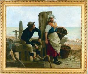 Apres La Peche, Le Rendez-vous by Maurice De Villeroy