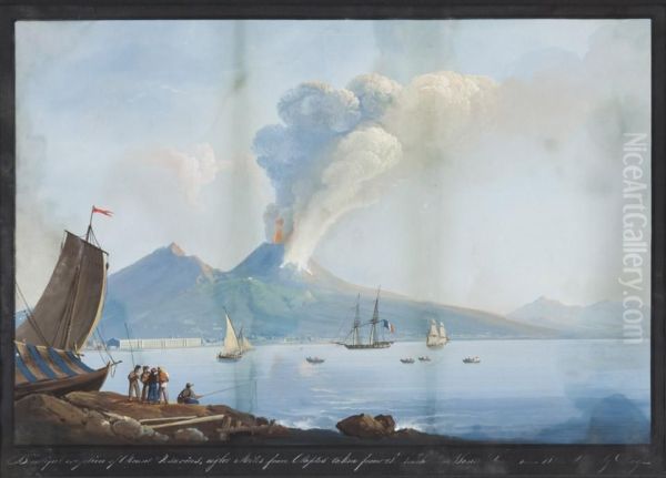 Eruzione Del Vesuvio Di Giorno - view 1