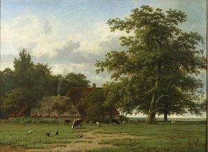 Landschap Te Dordrecht.