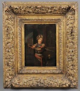 Le Hallebardier. by Arie de Vois
