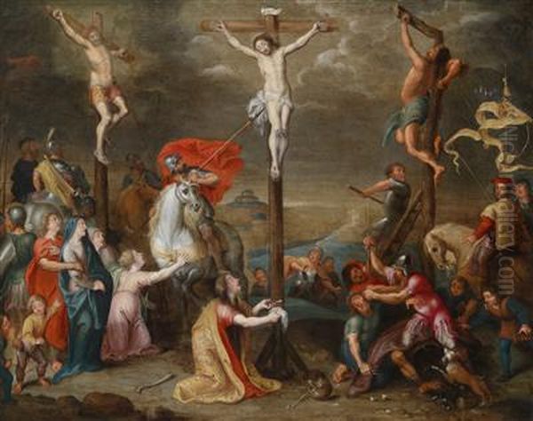 Christ On The Cross - view 1