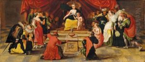 Allegorische Szene(huldigung Der Venus)