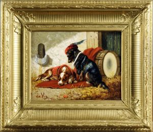 Chiens De Saltimbanque by Vincent de Vos