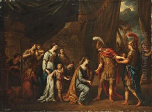 Alexandre Et La Famille De Darius by Arnould De Vuez