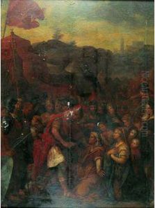 Alexandre Et La Famille De Darius by Arnould De Vuez