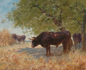 Landscape With Water Buffalo