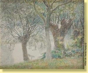 Berge A Terre-neuve En 1936 by Anna de Weert
