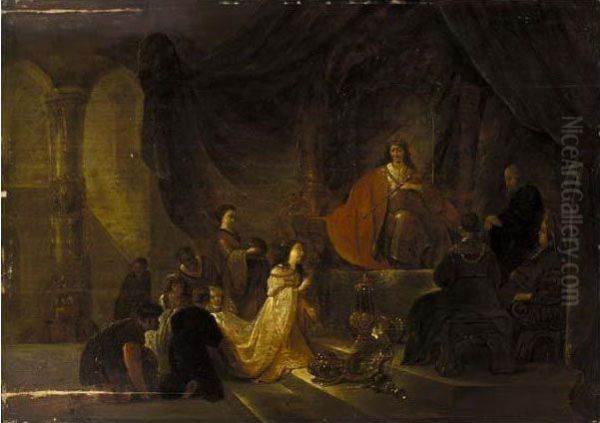 The Queen Of Sheba Before Solomon - view 1