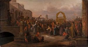 Davids Einzug In Jerusalem Mit Der Bundeslade