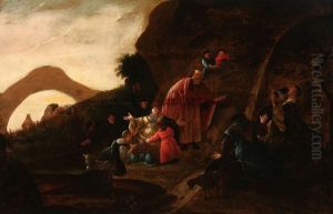 Moses Striking The Rock
