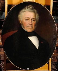 Portrait D'homme by August De Wilde