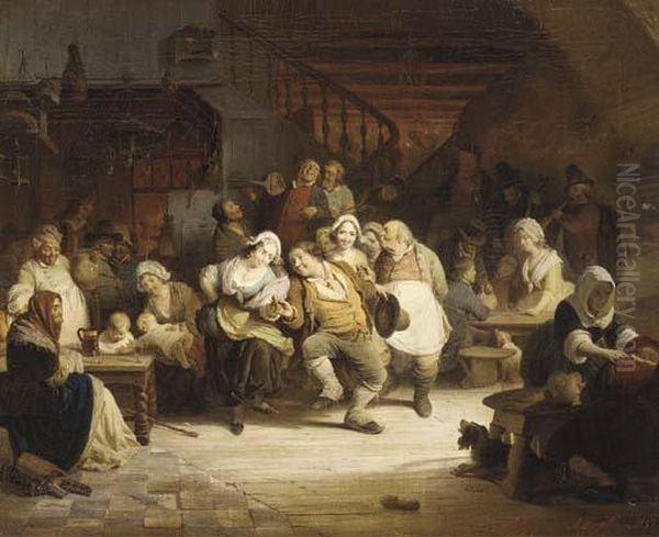 Merrymaking In A Tavern - view 1