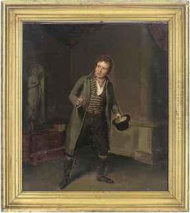 Portrait Of An Actor, Full-length, On Stage by Samuel de Wilde