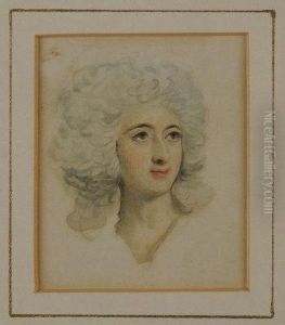 Portrait Of The Head Of A Lady Portrait Of The Head Of A Lady